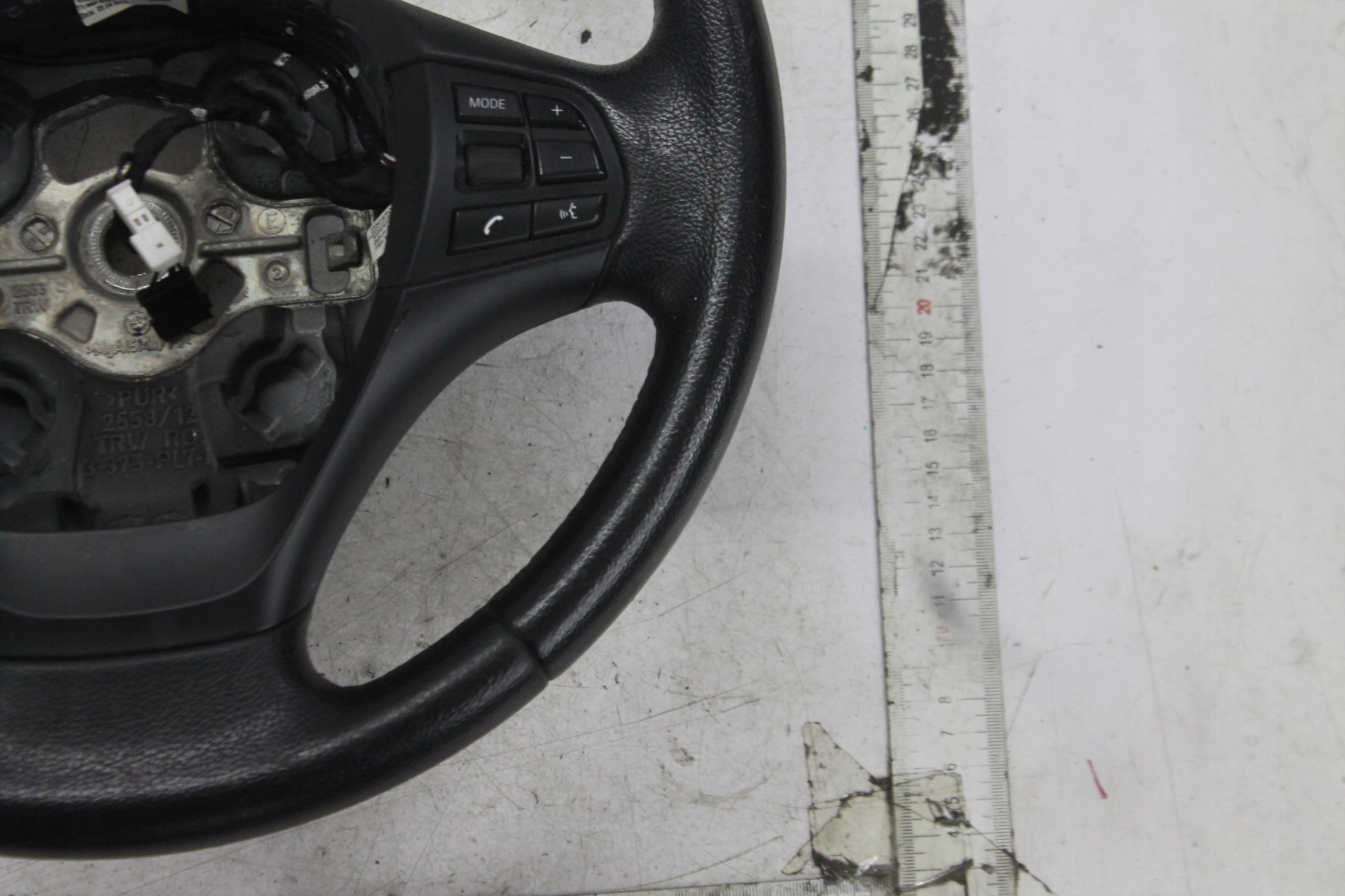 steering wheel, leather MULTI black BMW F30 F31 11