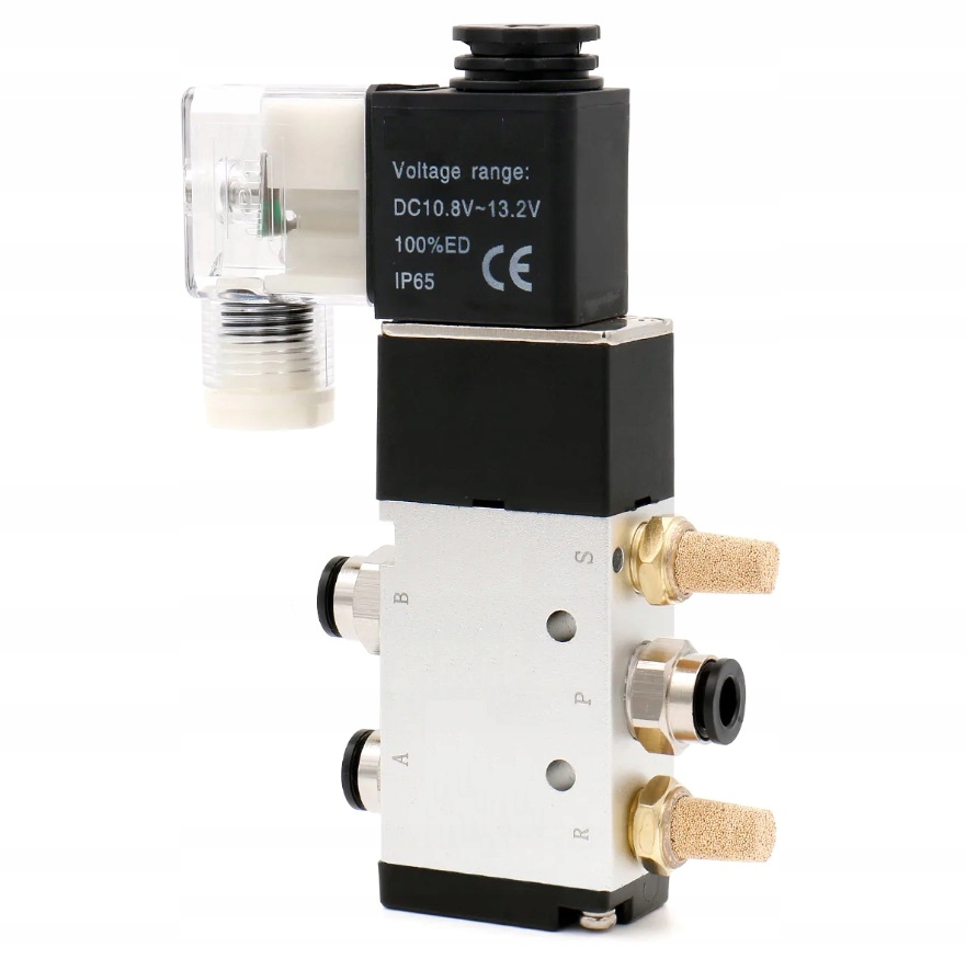 Pneumatický ventil 5/2 1/8" 24 V DC spojky 6 mm Fs 3101