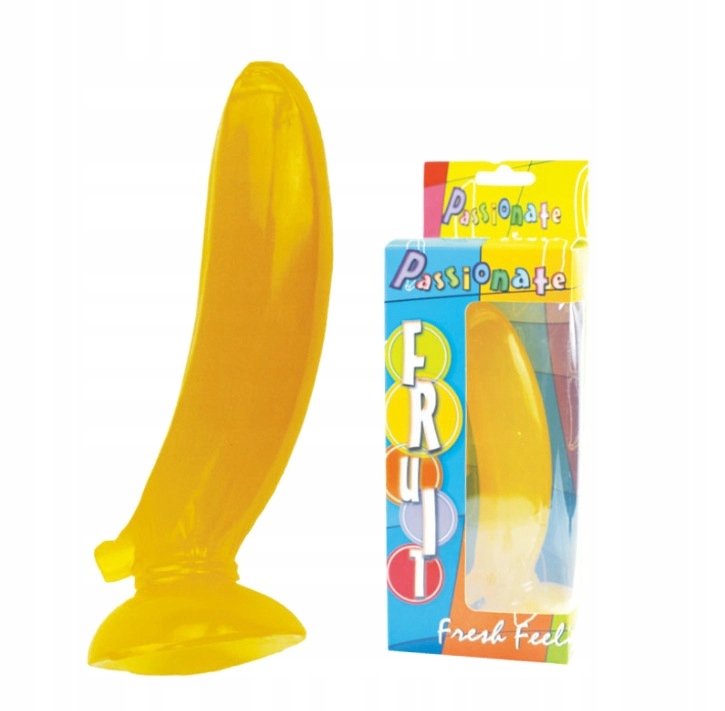 BAILE Sex Toys PVC Dildo G Spot Dildo, Banana Di