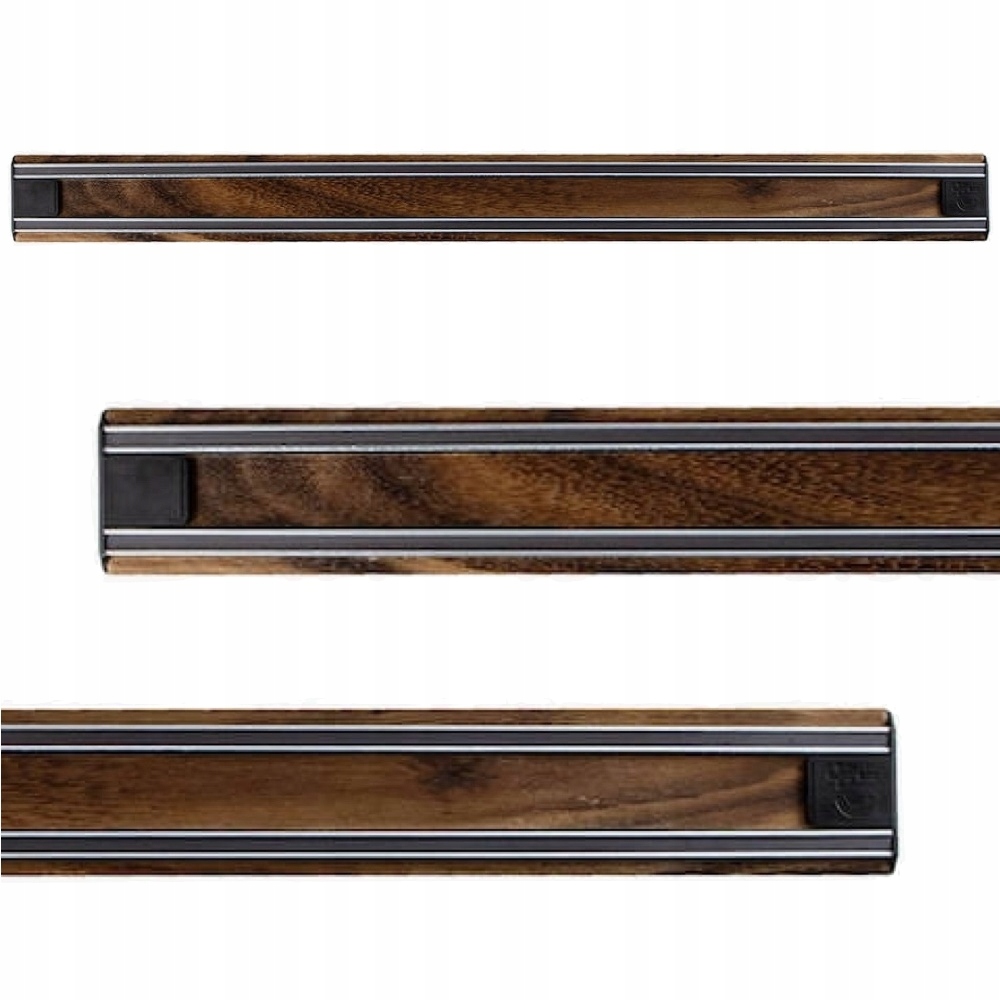 Bisbell Drevená magnetická lišta na nože 50 cm 500 mm B45A50