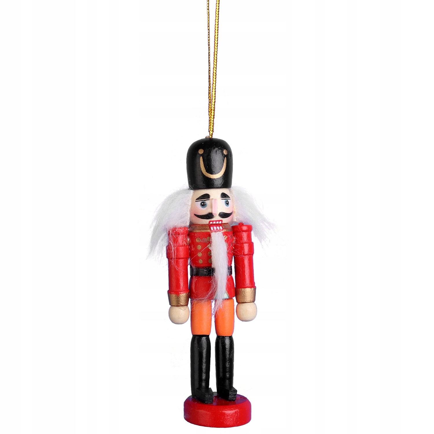 DZIADEK DO ORZECHOW FIGURKA DREWNIANA ZAWIESZKA