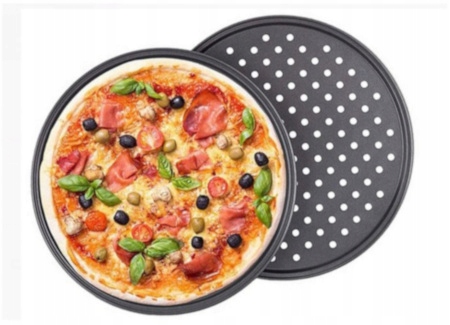 

Blacha forma do pieczenia pizzy frytek 33cm