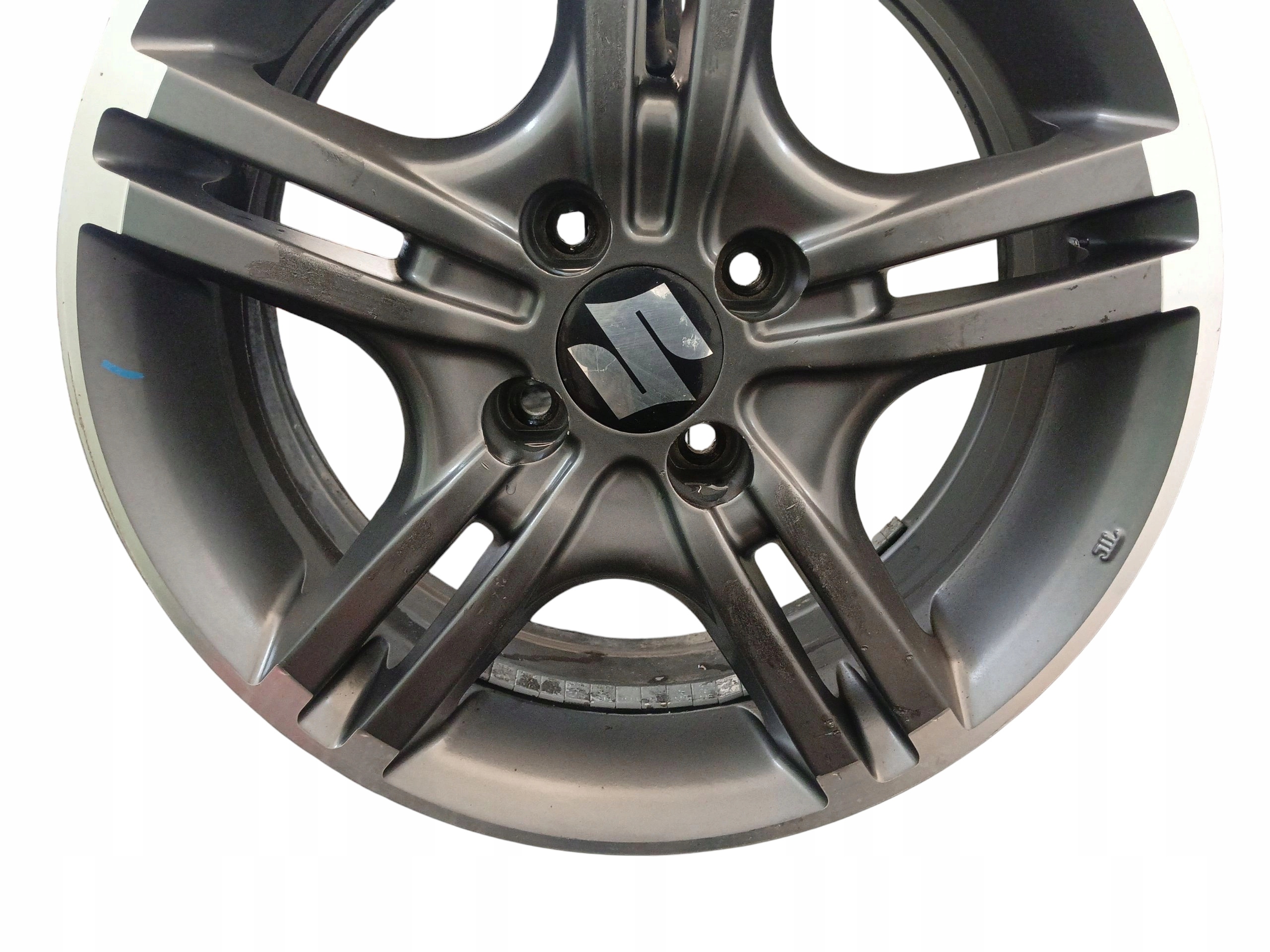4x discs aluminium SUZUKI SWIFT V MK7 6.0"x15" 4x100 ET35