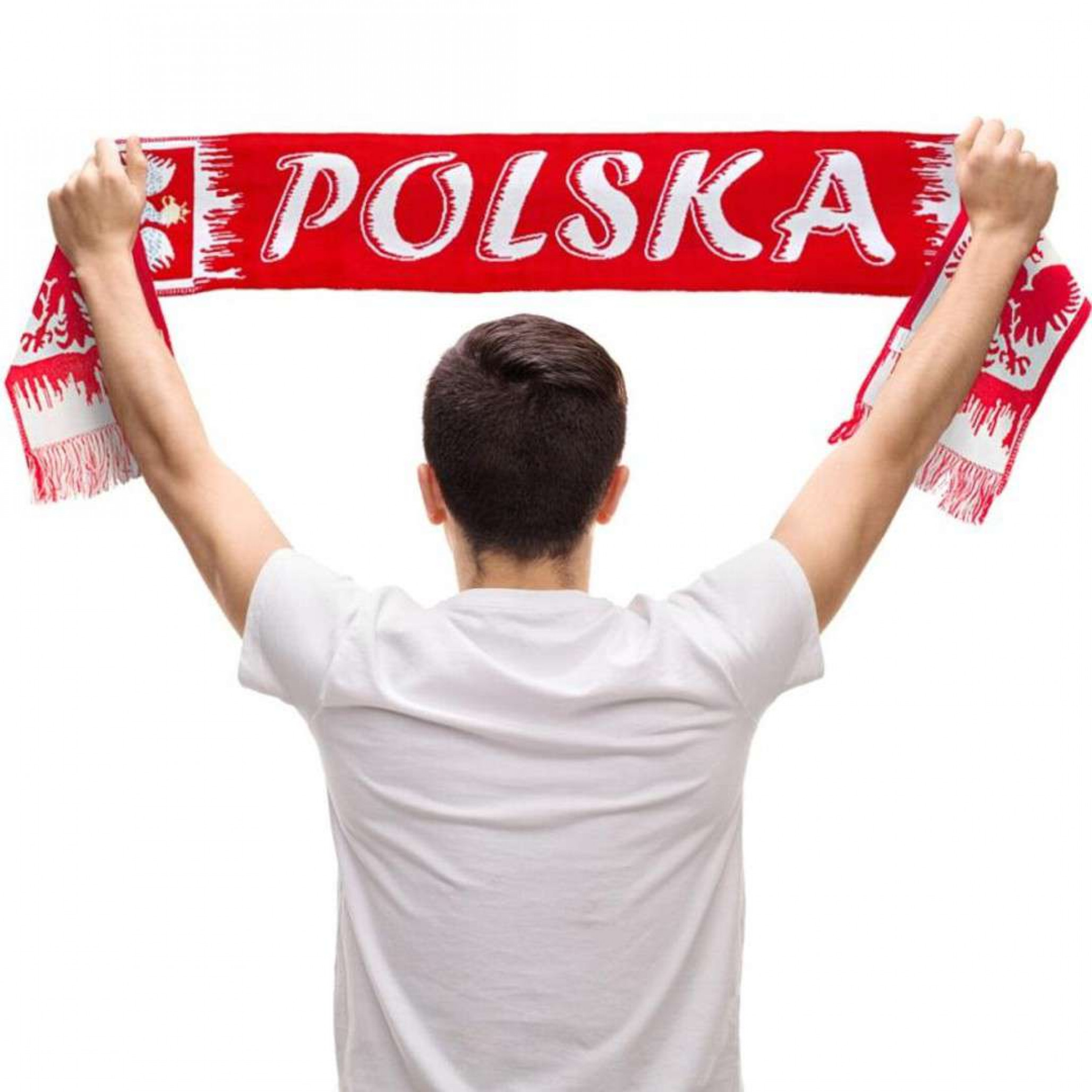 Szalik Kibica piłka nożna Reprezentacja Polski kadra Mecz Mistrzostwa Euro