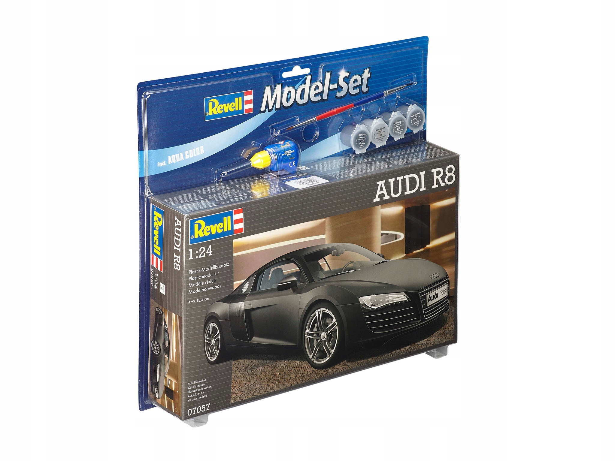 Model Ke Slepení Sada Audi R8 1:24