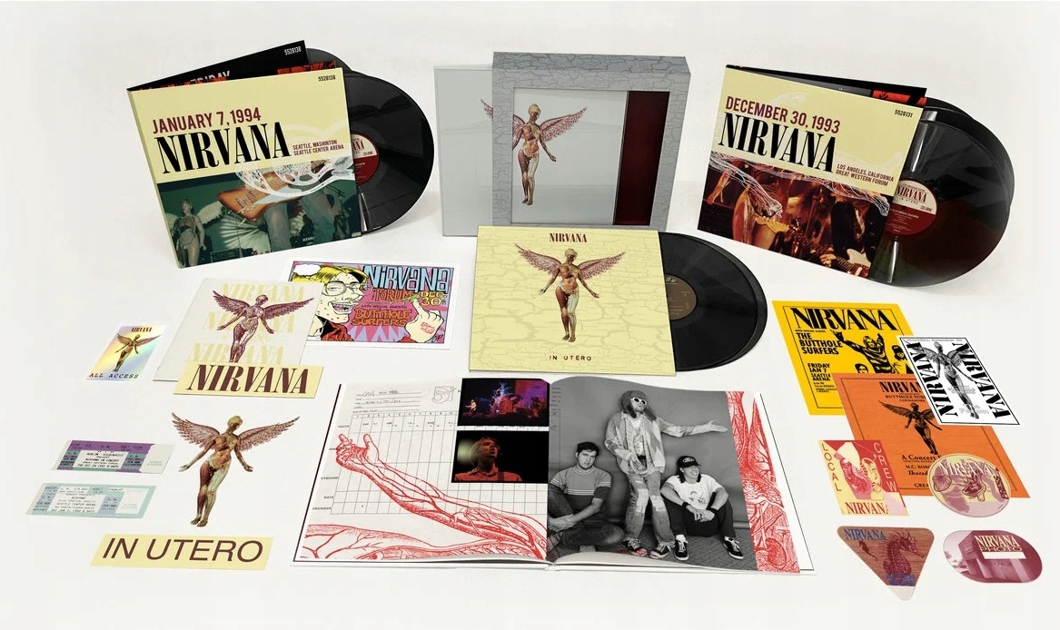 洋楽 NIRVANA BOX Nirvana Box Deluxe - Niska cena na Allegro