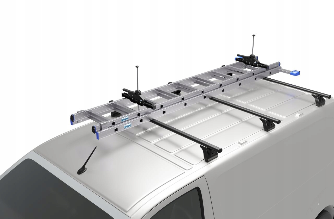 Zestaw uchwytów KRAUSE do mocowania drabin na bagażniku dachowym samochodu Marka Krause