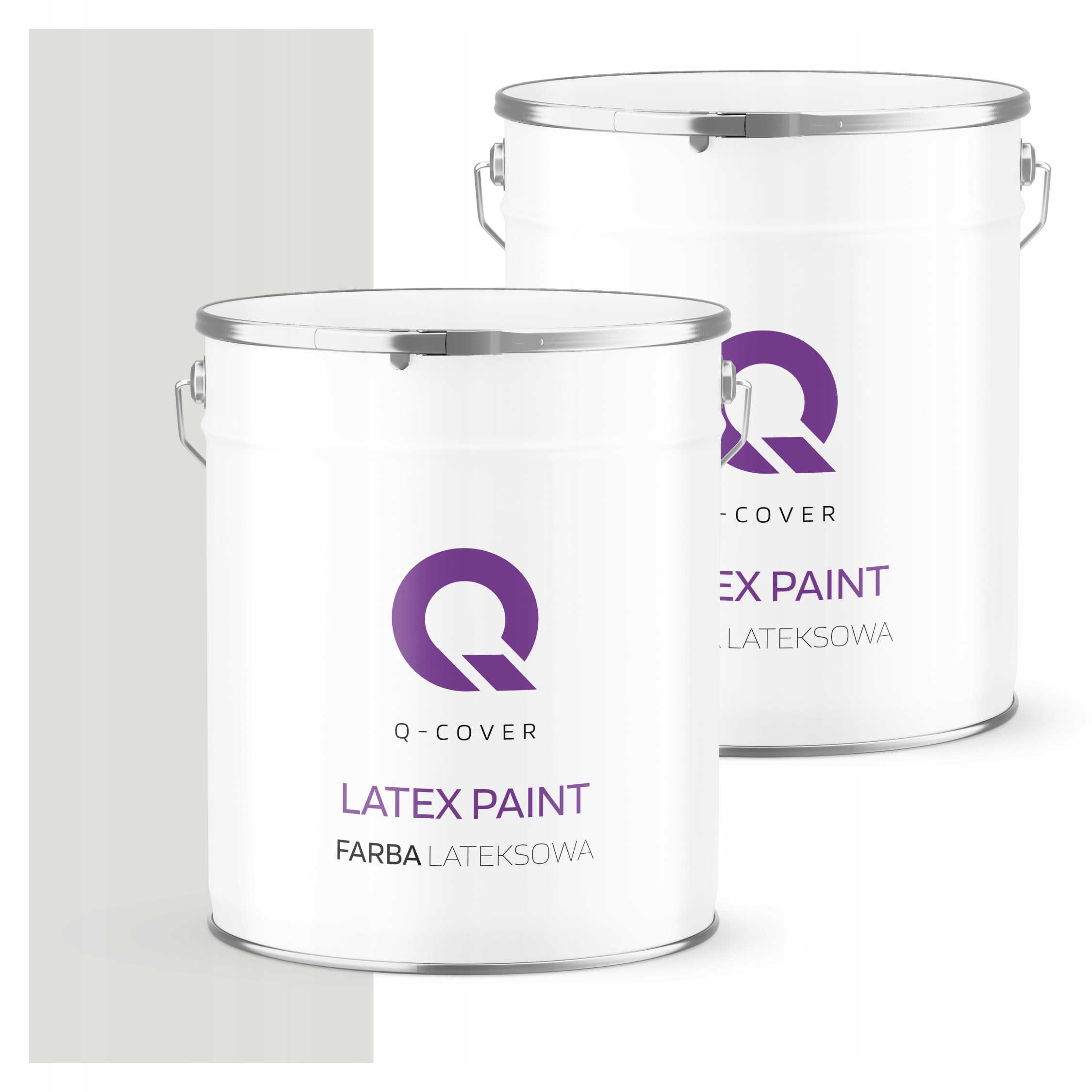 Barva Na Stěny Stropů Hluboká Matná 5L Šedá Světlá H0002 Trvanlivá