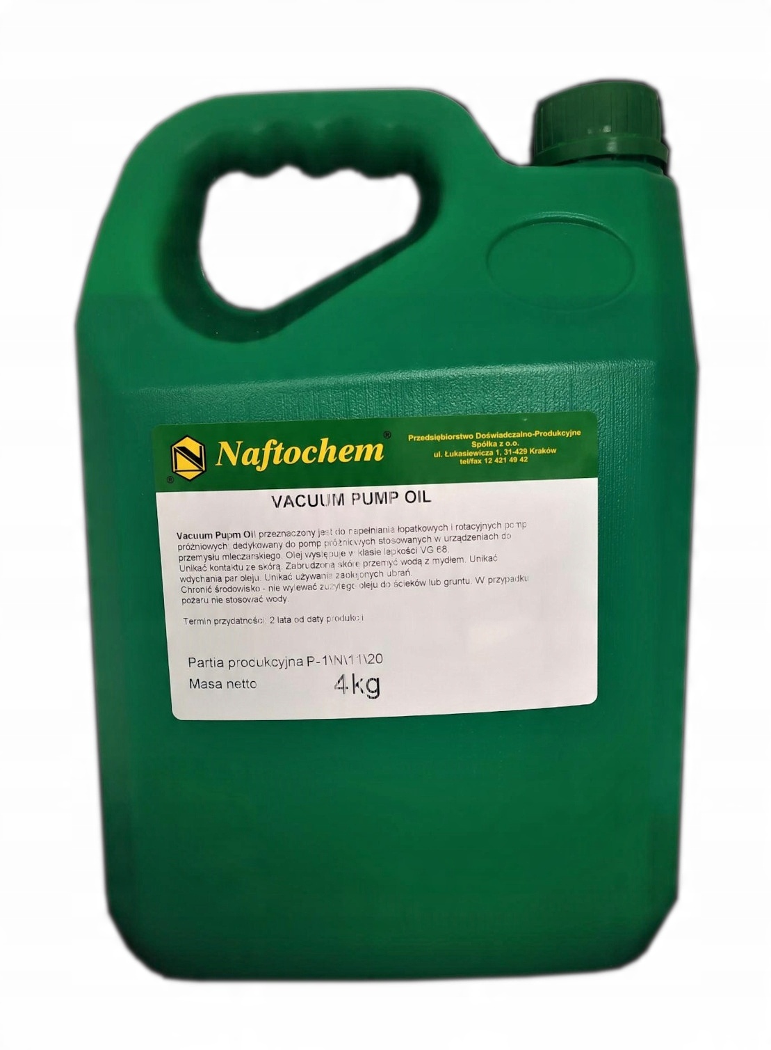 

Olej Do Pomp Próżniowych Vacuum 5L Naftochem