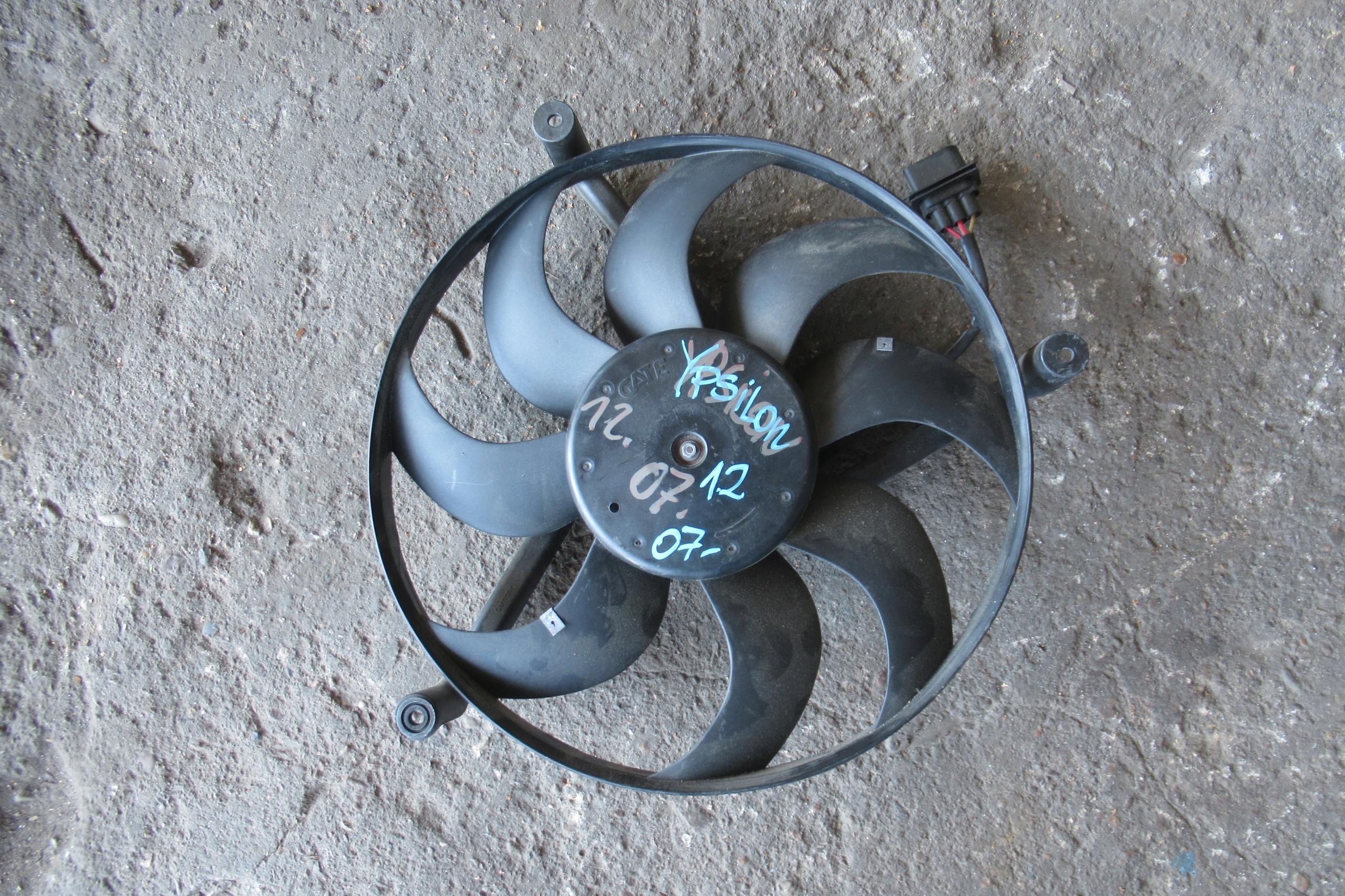 LANCIA YPSILON 07R ventilátor chladiče 6Q0121206G