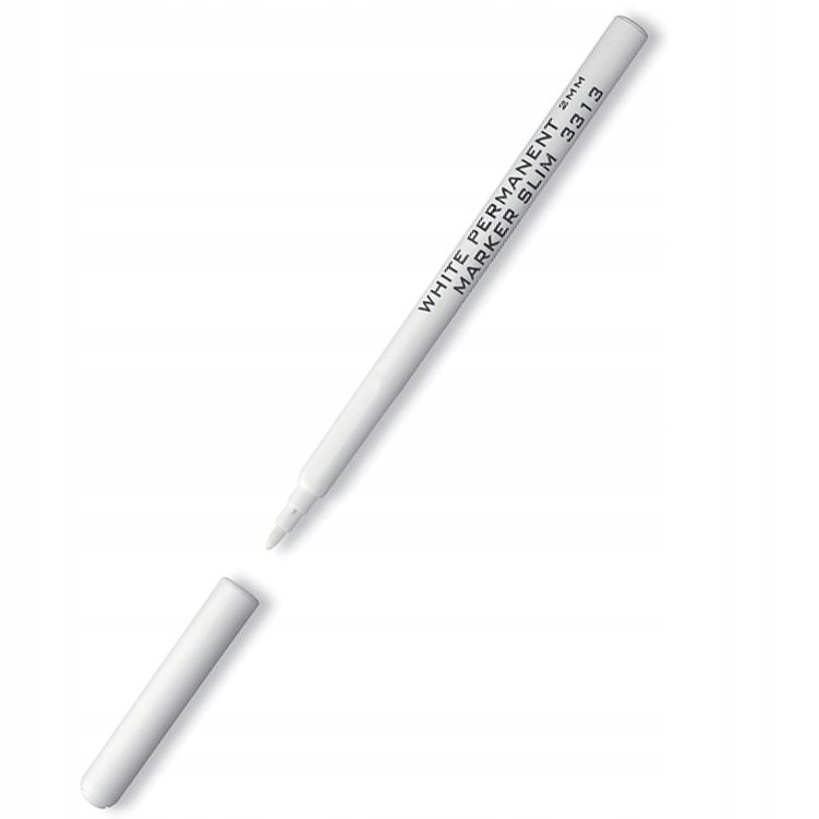

Marker permanentny Slim Koh-I-Noor biały, 2 mm