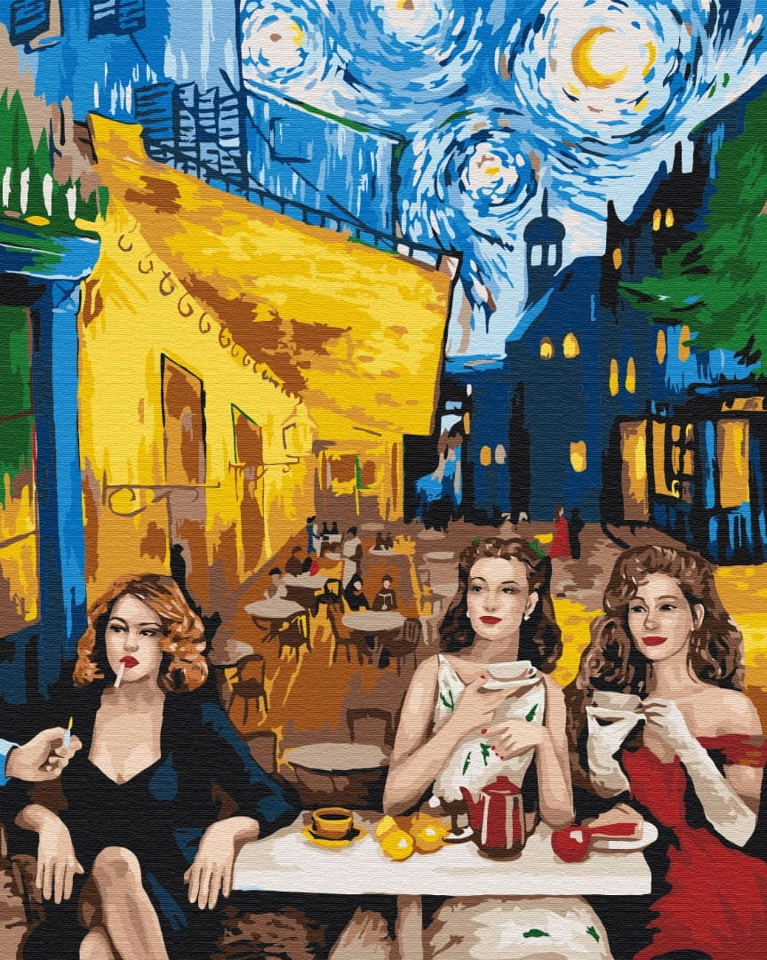 Malování podle čísel Umění 40x50cm