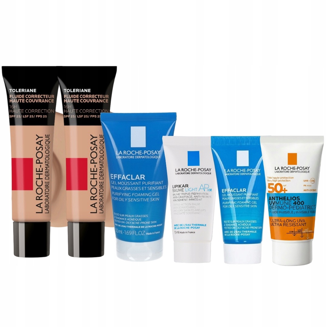 La Roche Posay Zestaw Podkład intensywnie kryjący odcień 9,5 30ml-2PAK