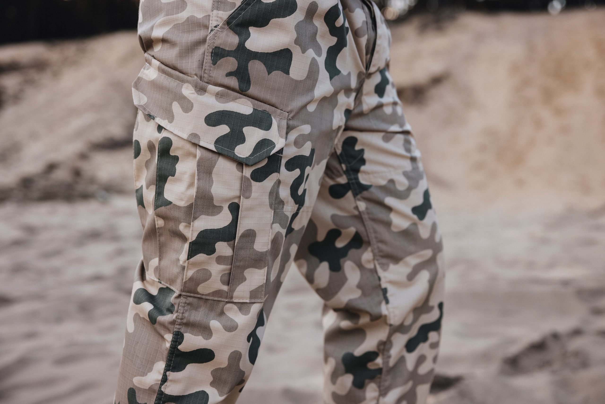 Spodnie wojskowe Pustynna Burza Rip-Stop r. 3XL Rozmiar 3XL