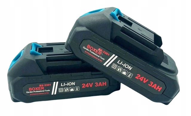 PIŁA łańcuchowa 2 x 24V 3Ah Łańcuch 6'' 8'' AKUMULATOROWA MINI PILARKA 2W1 Zasilanie akumulatorowe