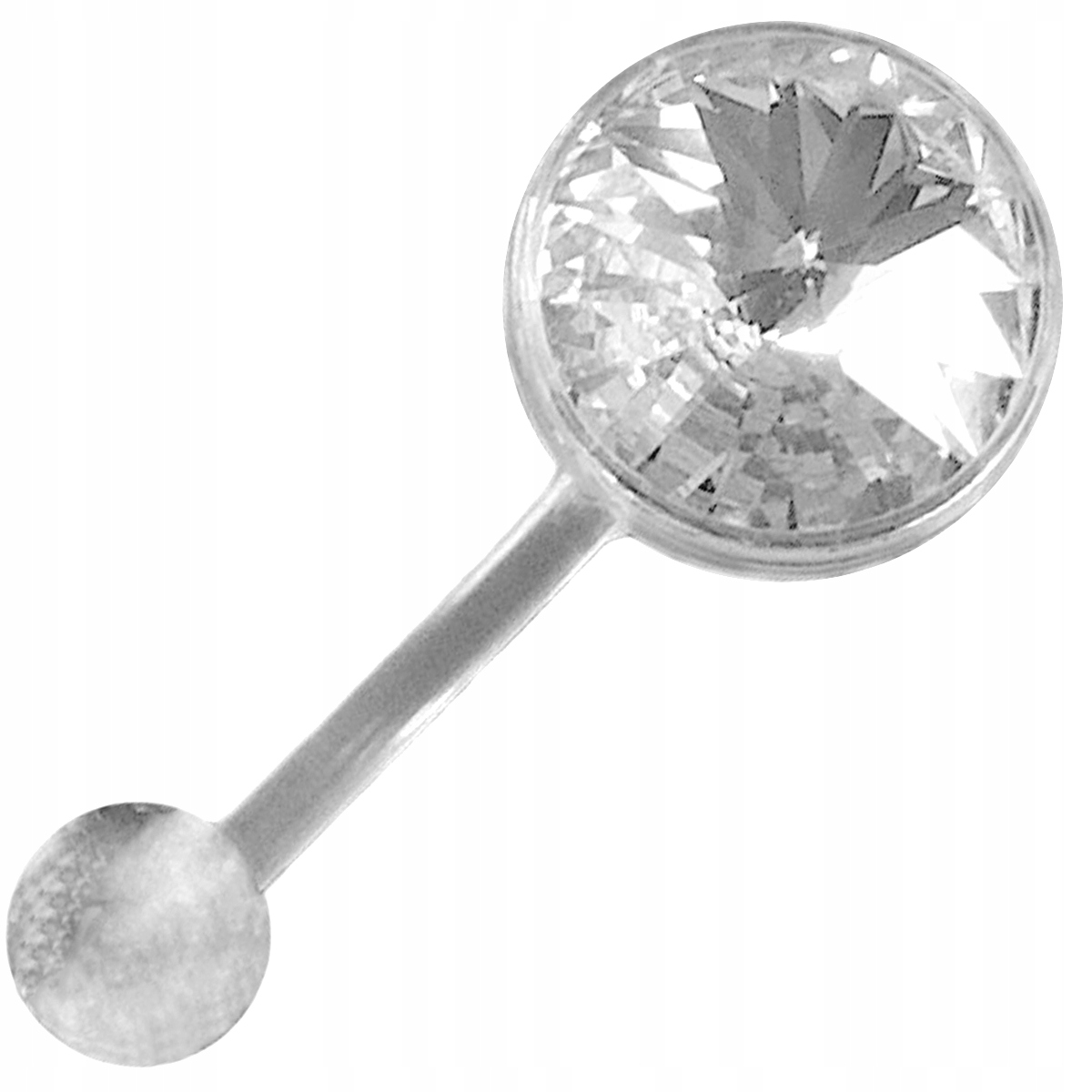 

Versil- kolczyk pępek bioplast cyrkonia crystal