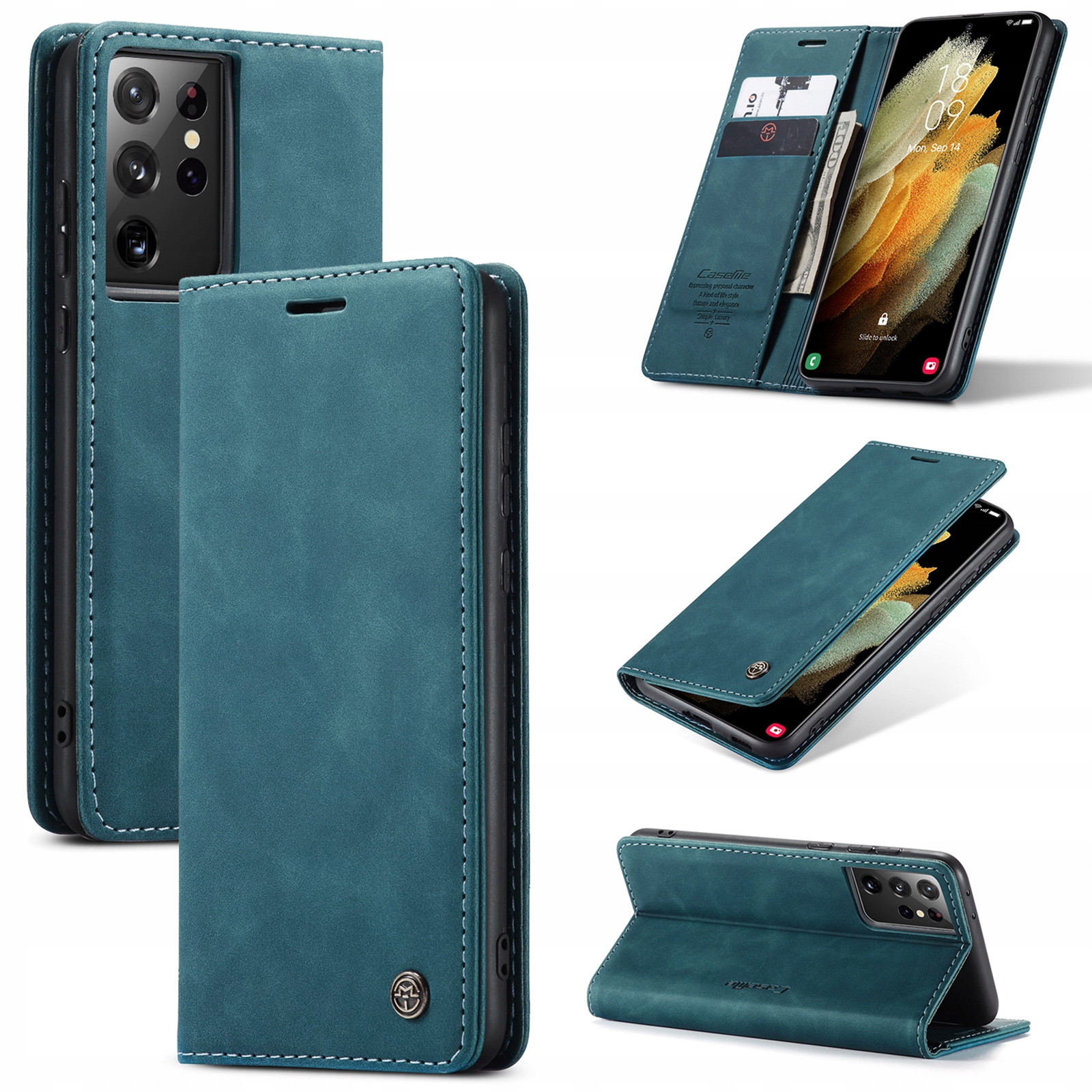 

Etui Portfel Caseme Pokrowiec Do Galaxy S21 Ultra