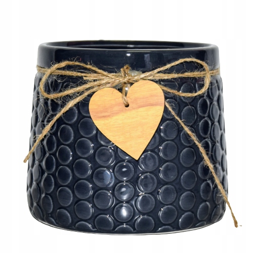 

Osłonka Ceramiczna Granatowa H12,5cm