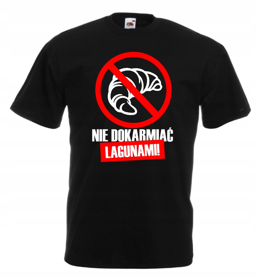 

Koszulka męska Nie Dokarmiać Lagunami Lagun S