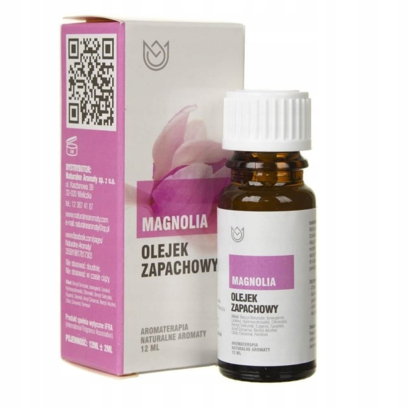 

Naturalne Aromaty olejek zapachowy Magnolia 12ml