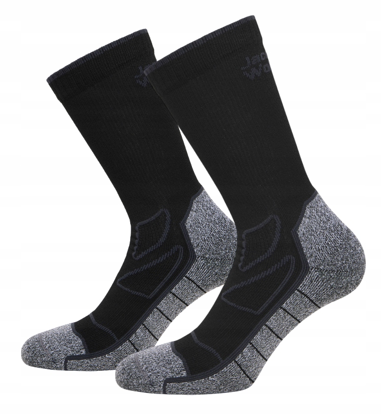 Skarpety Trekkingowe Jack Wolfskin Vojo Sock CI C Czarne r. 44-46