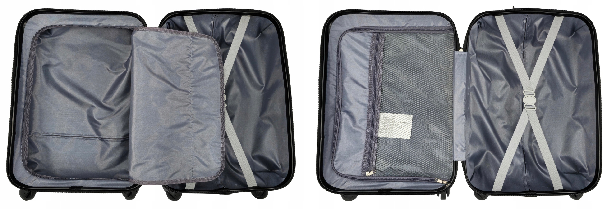 LEKKA WALIZKA PODRÓŻNA DUŻA 4 KÓŁKA POJEMNA - XXL - MOCNA Model WP-01-BEIGE