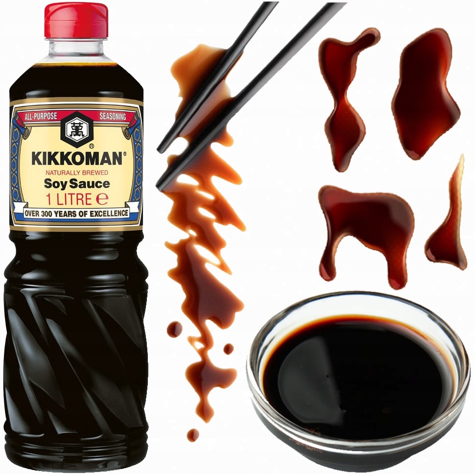 

Sos Sojowy Kikkoman 1 Litr 1000 ml Do Sushi