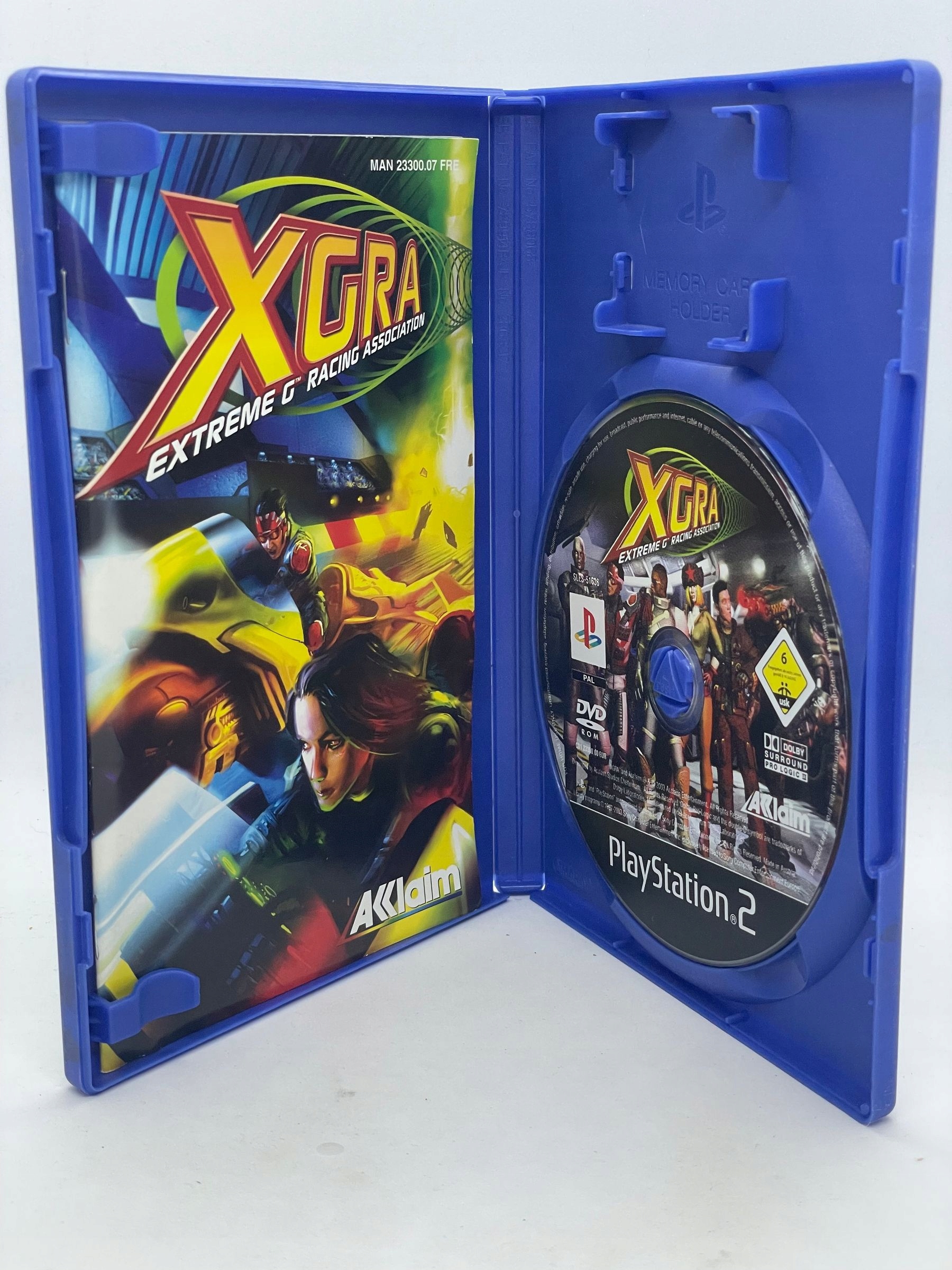 XGRA Extreme G Racing Association PS2 Platforma Sony PlayStation 2 (PS2)