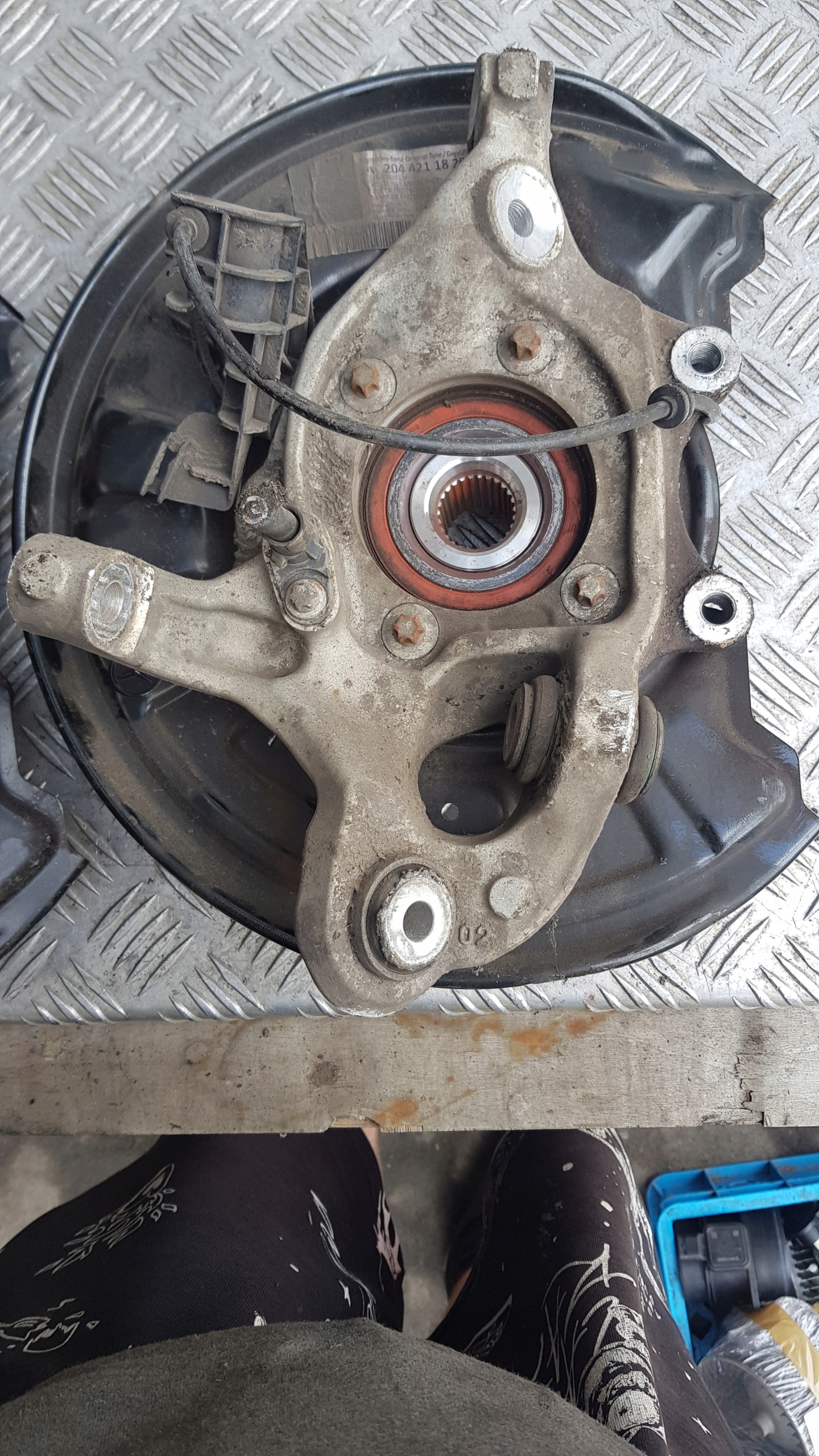 MERCEDES W204 2.2 CDI swing rear part left or right