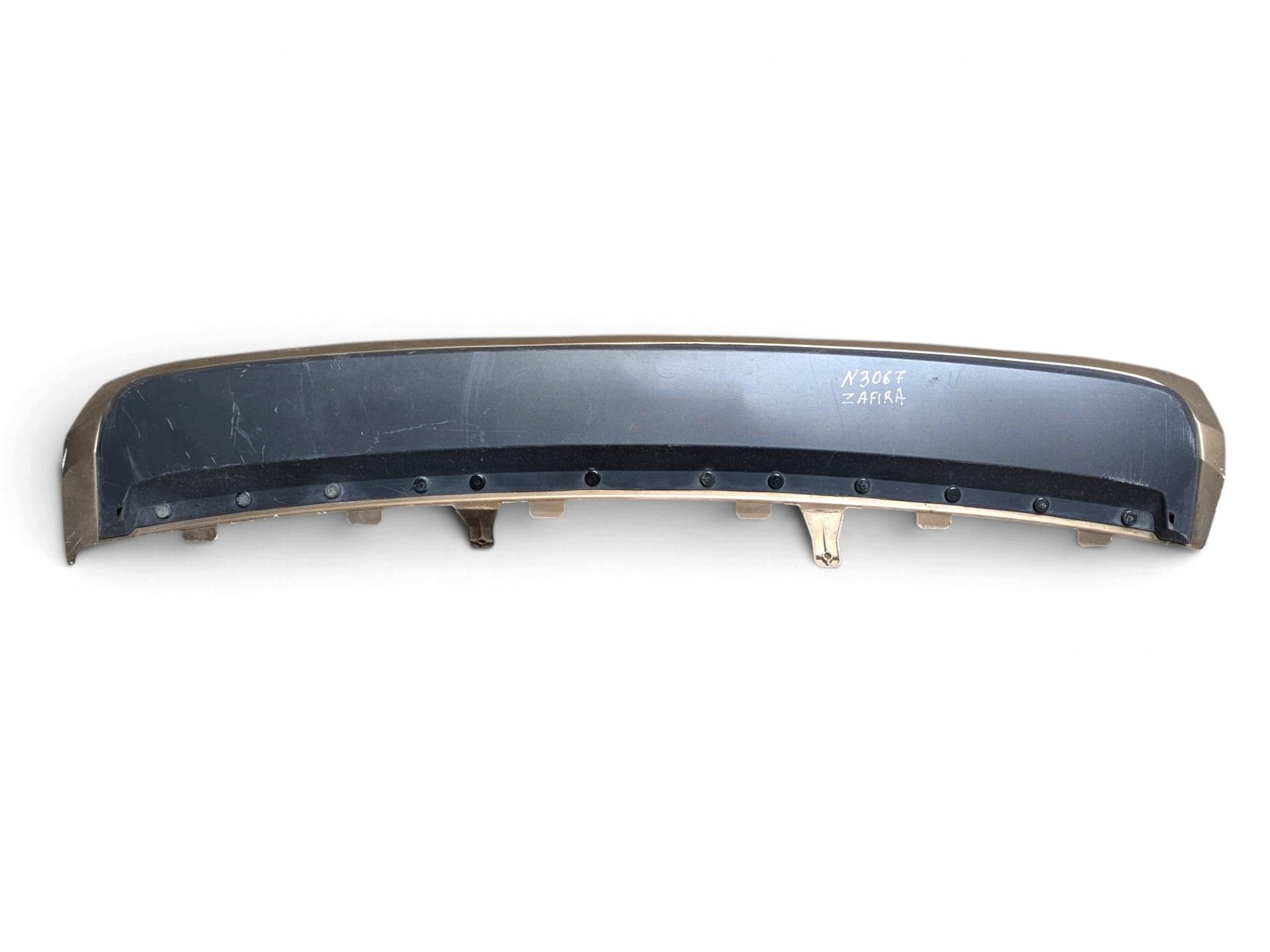 spoiler der stoßstange heck Opel Zafira B facelift 2013 90567987