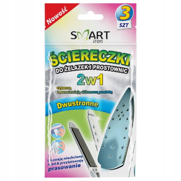 

Smart Chusteczki nawilżone do czyszczenia żelazka