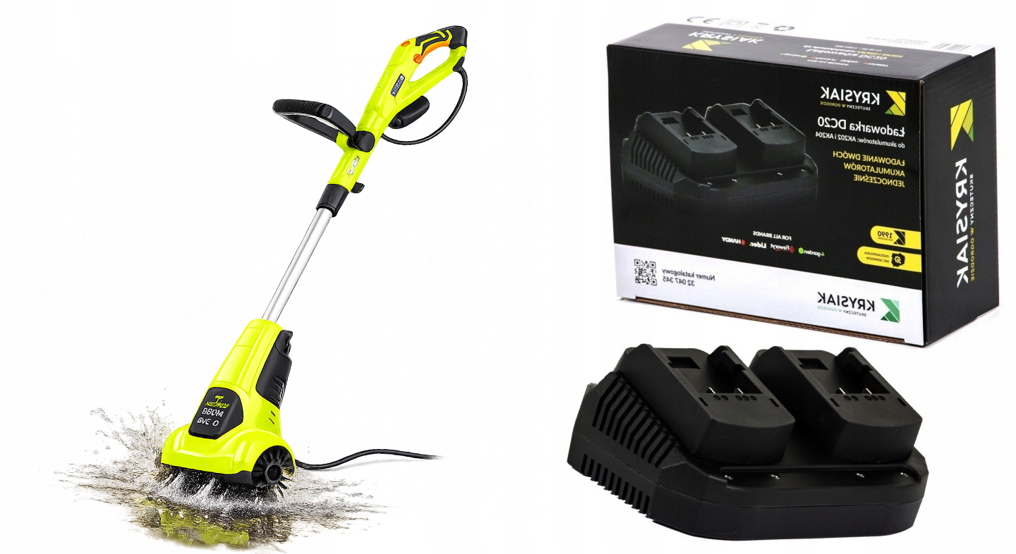 Nabíječka 20V DC20 4.0Ah pro Elektrický Kartáč Na Čištění Teras