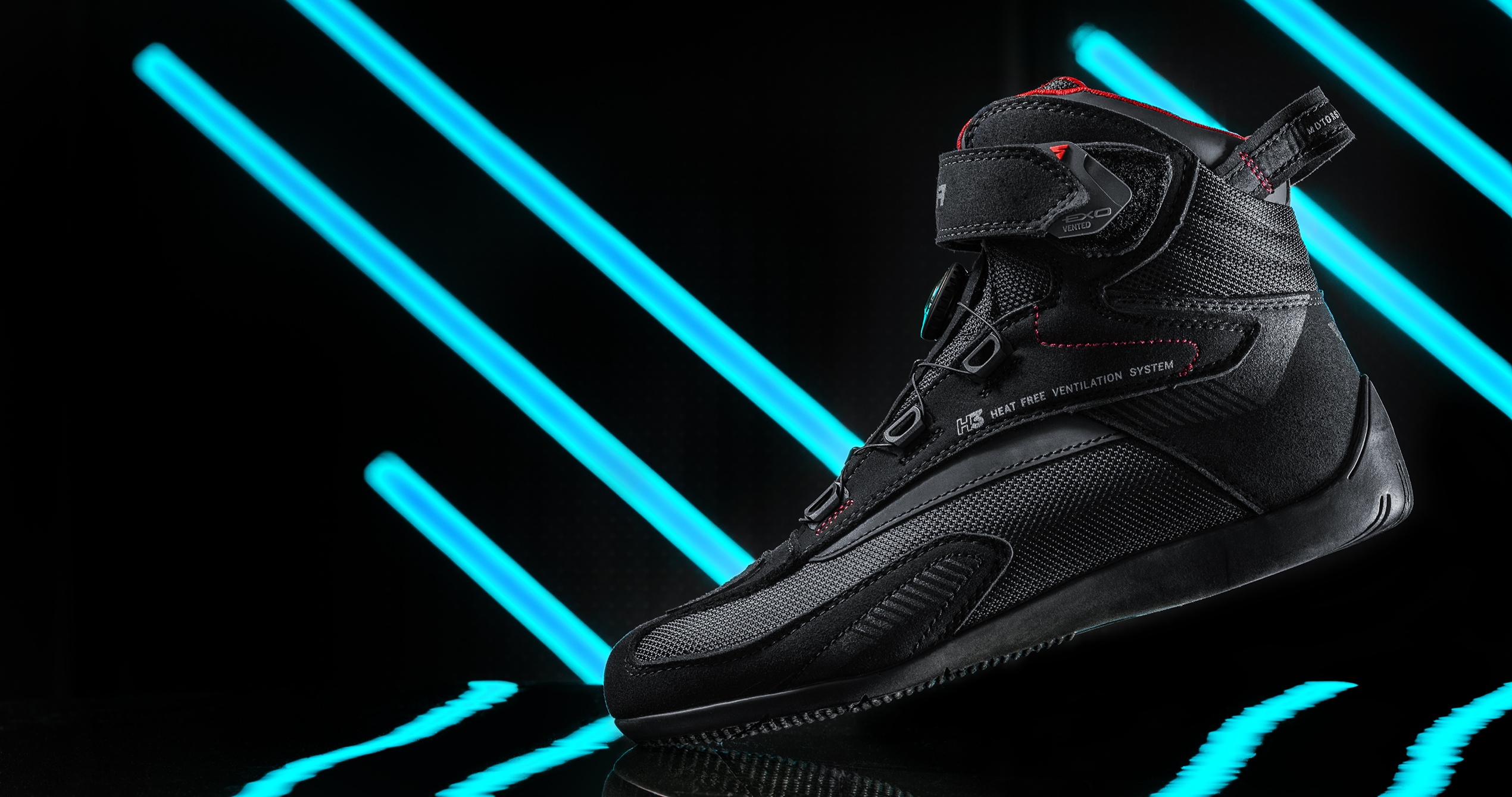 BUTY MOTOCYKLOWE SHIMA EXO VENTED "ATOP" KRÓTKIE DAMSKIE CZARNE + GRATISY Rozmiar 36