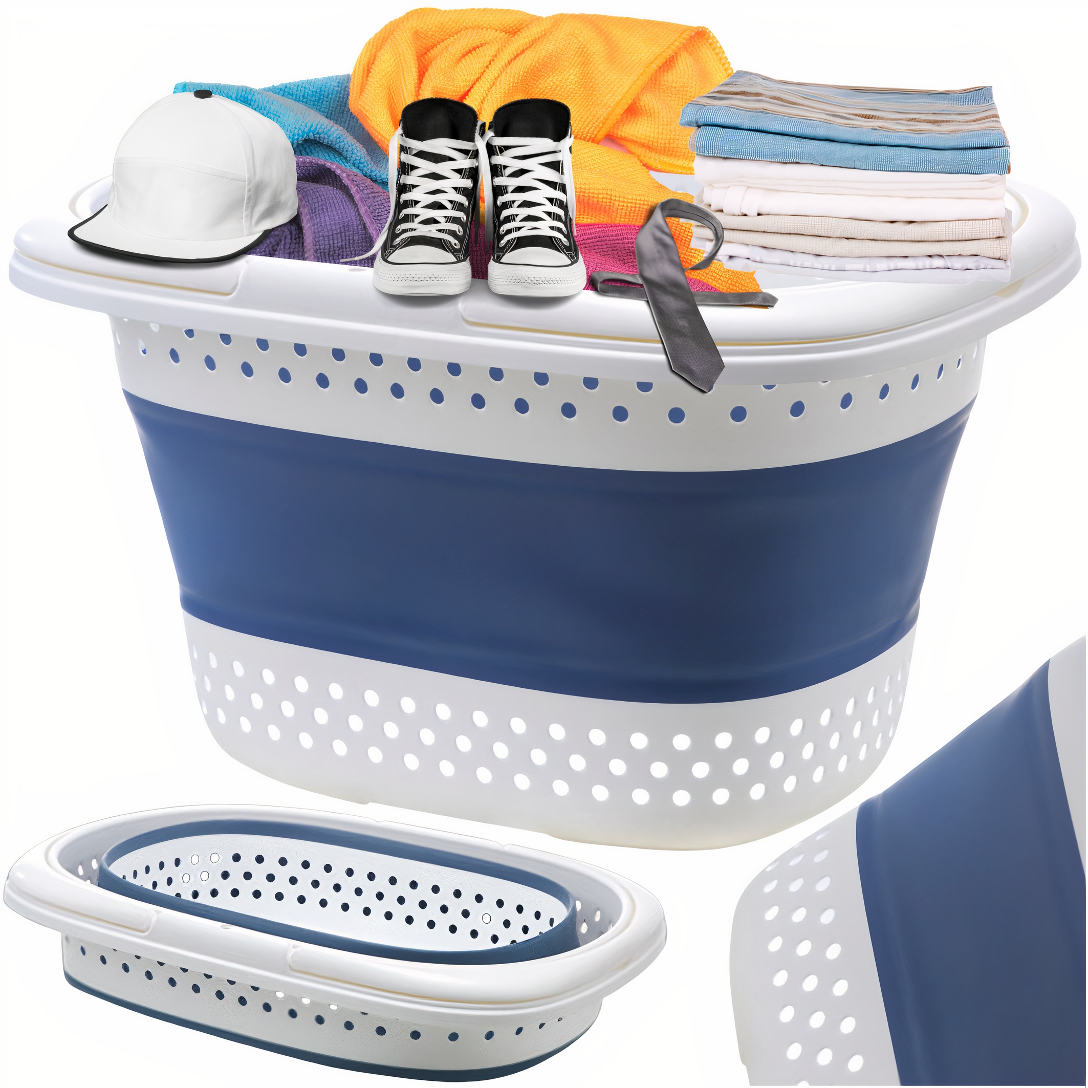 

Miska Na Pranie kosz składany składana silikonowa