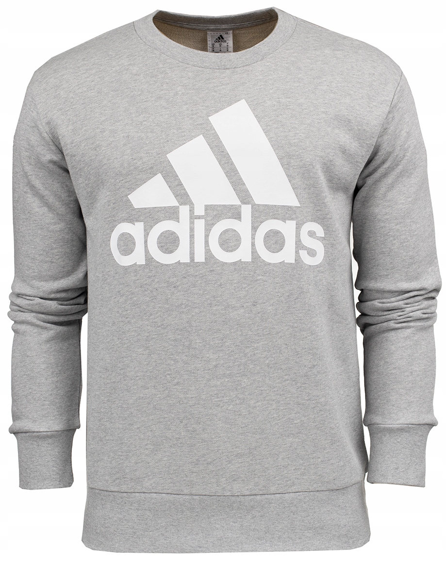 Adidas bluza męska Essentials szara Oddychajca Bawełna rozmiar L