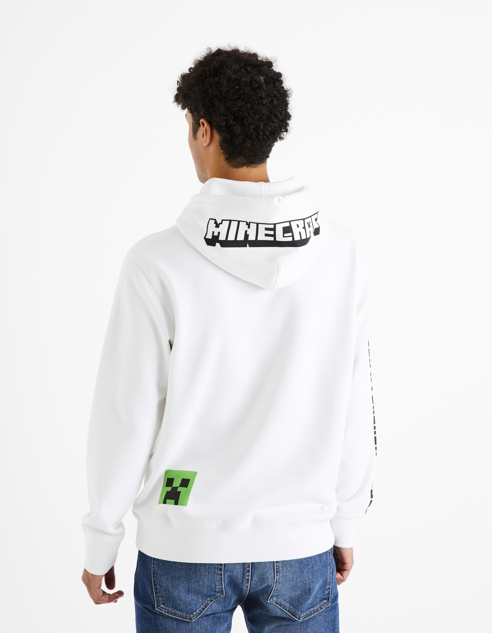 Celio Mikina Minecraft s kapucí
