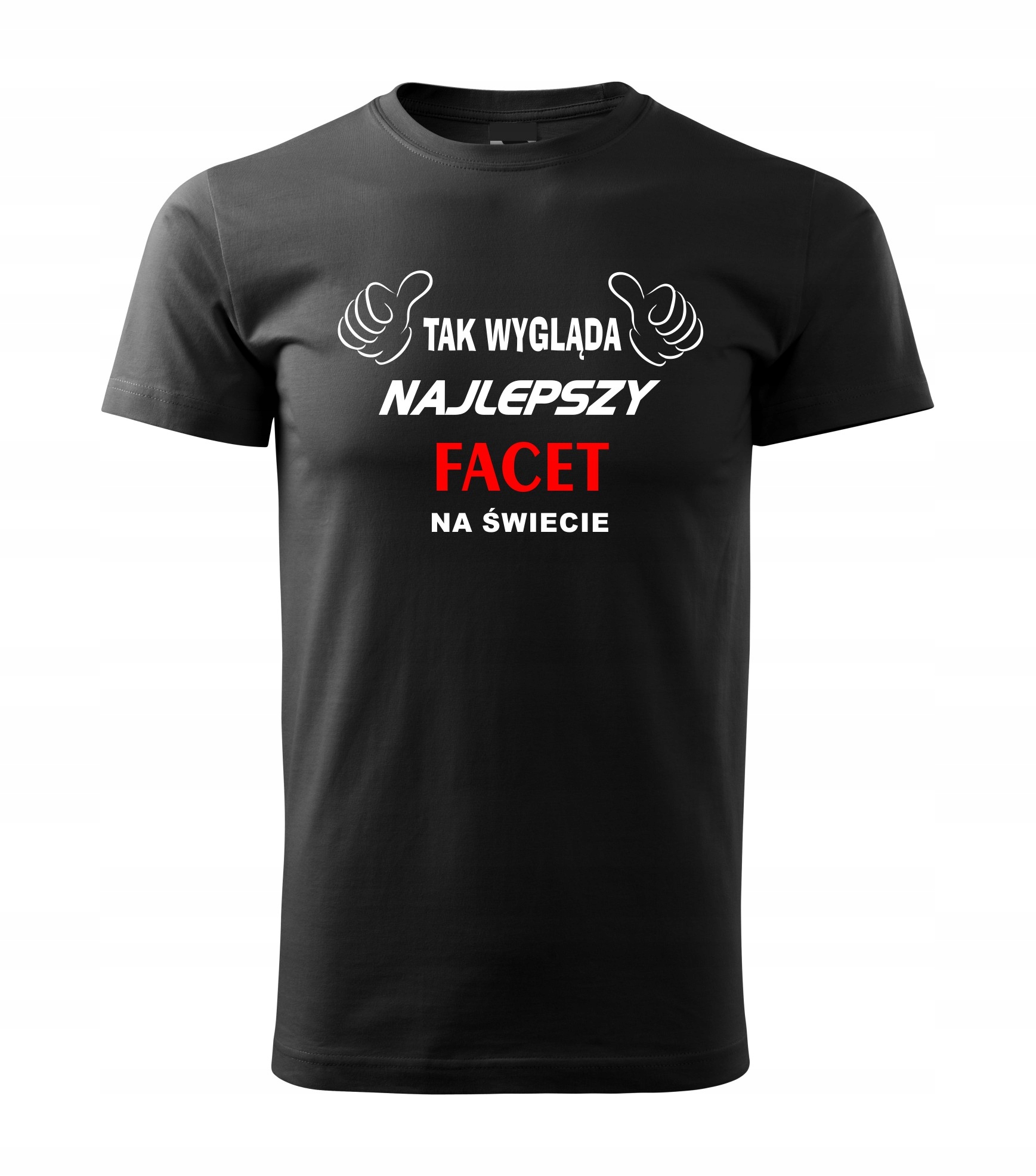 

Koszulka Męska Najlepszy Facet na Walentynki r.XL