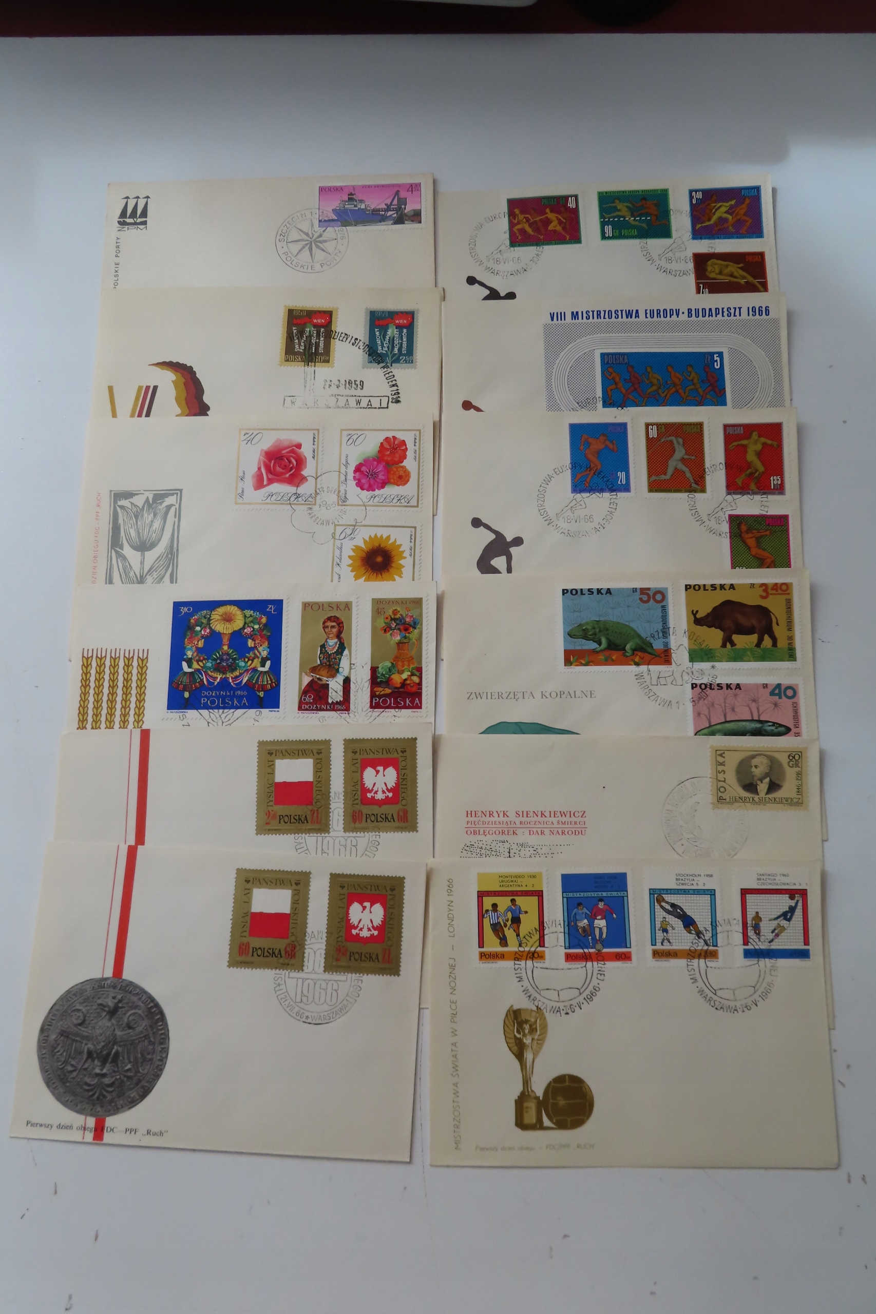 Mix FDC Polska B9657