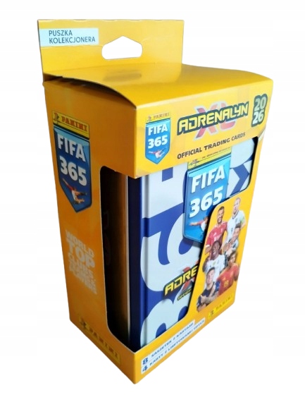Karty Piłkarskie Fifa 365 2026 Panini duża Puszka 8 saszetek 4 Limited 52