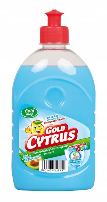 

Płyn do mycia naczyń Gold Cytrus Avocado 0,5 l