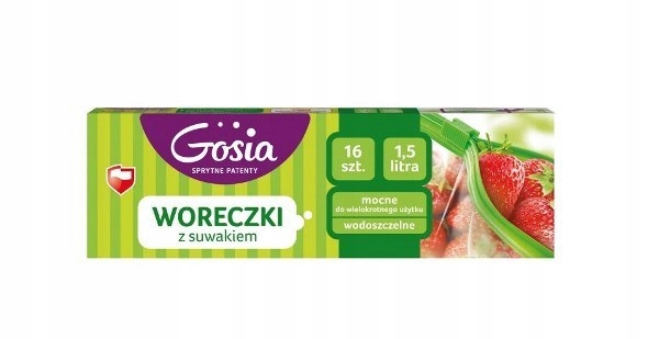 

Gosia Woreczki z suwakiem 1,5L 16szt