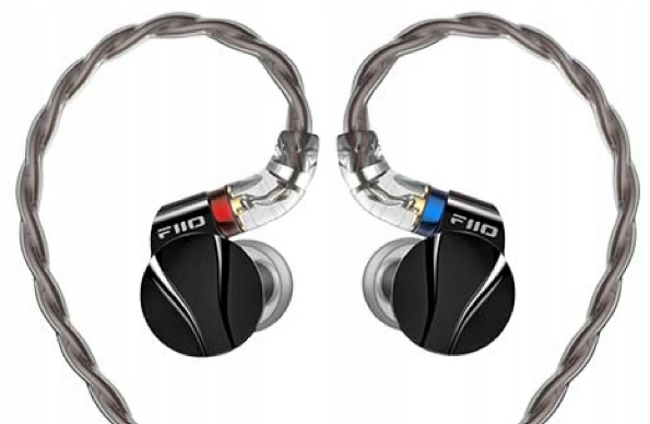FiiO FD15 Monitory Iem z przetwornikiem dynamicznym black zbalansowane 4.4m