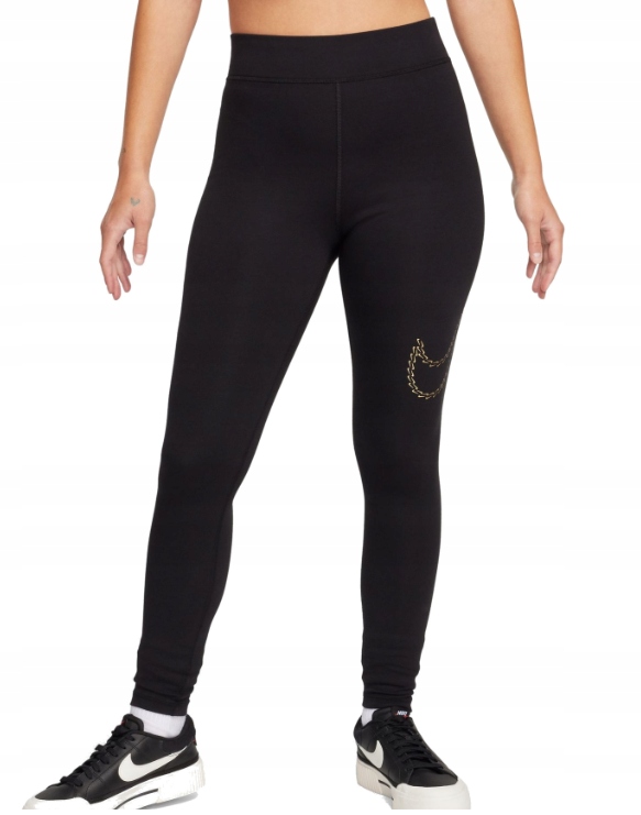 Nike Dámské legíny černé Sportswear Premium Essential s vysokým pasem, velikost S