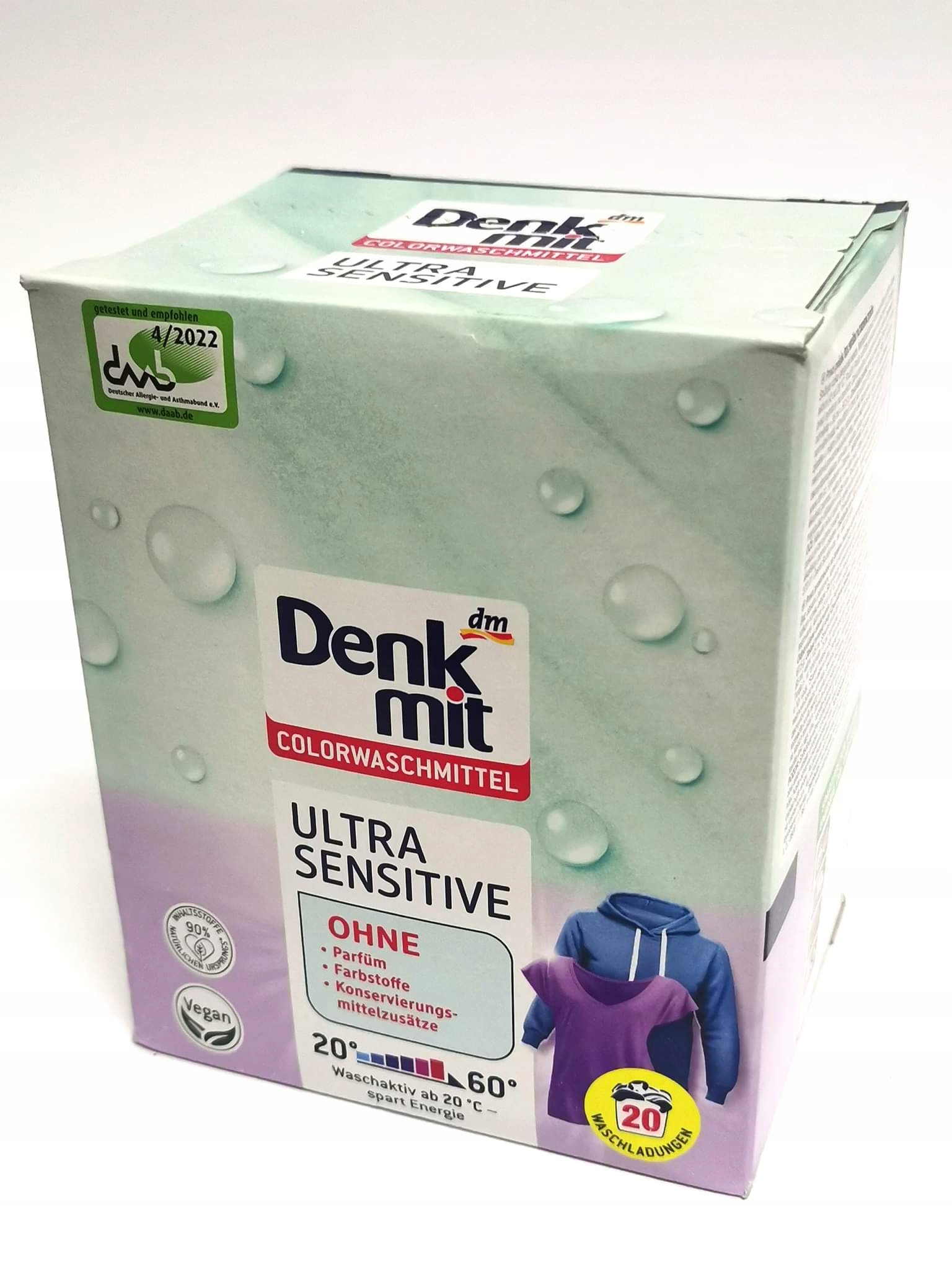

Denkmit Ultra Sensitive proszek 1,35kg 20 De