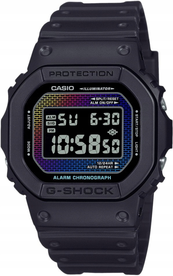 Pánské hodinky G-shock DW-5600RW-1ER černé sportovní nárazuvzdorné