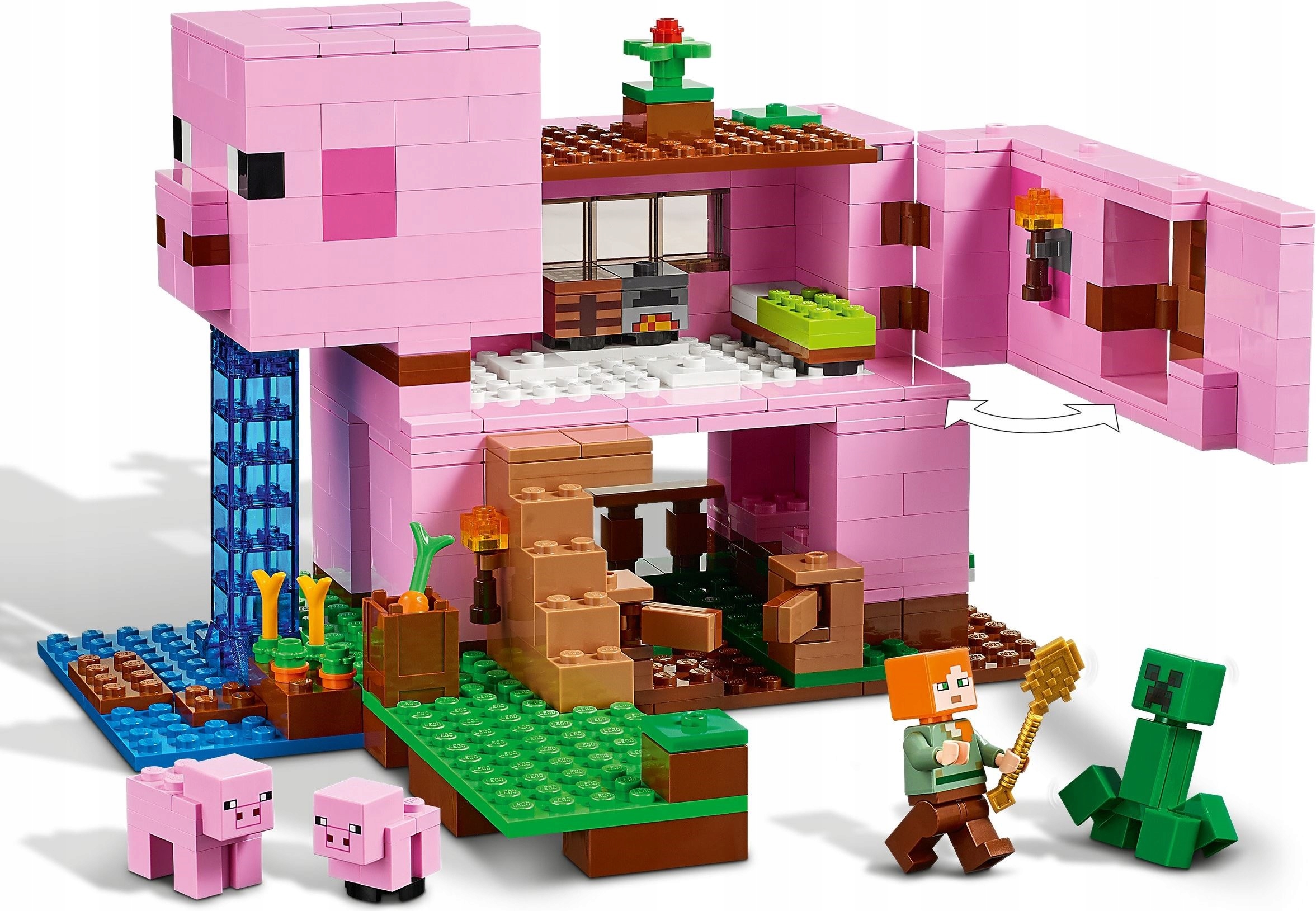 LEGO MINECRAFT 21170 DOMEK ŚWINKA DOM PIG ŚWINIA Marka LEGO