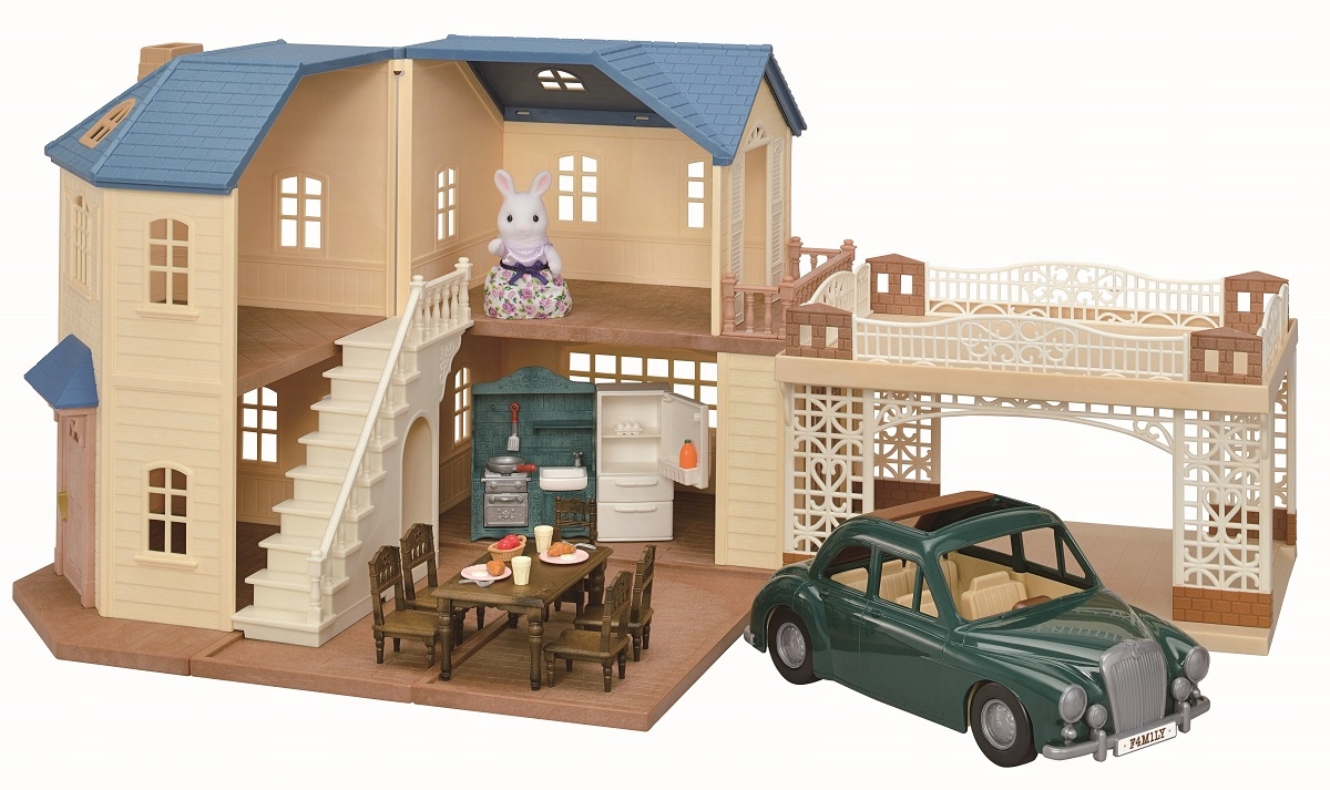

Sylvanian Famielies Duży domek zestaw Auto 05669