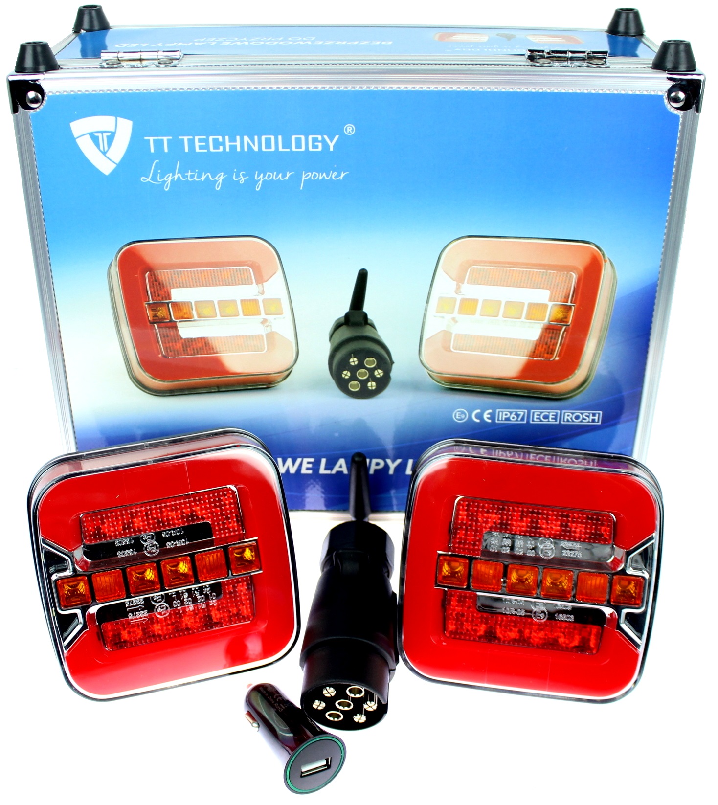 

Lampy Bezprzewodowe Led Magnes Dynamiczny Kierunek