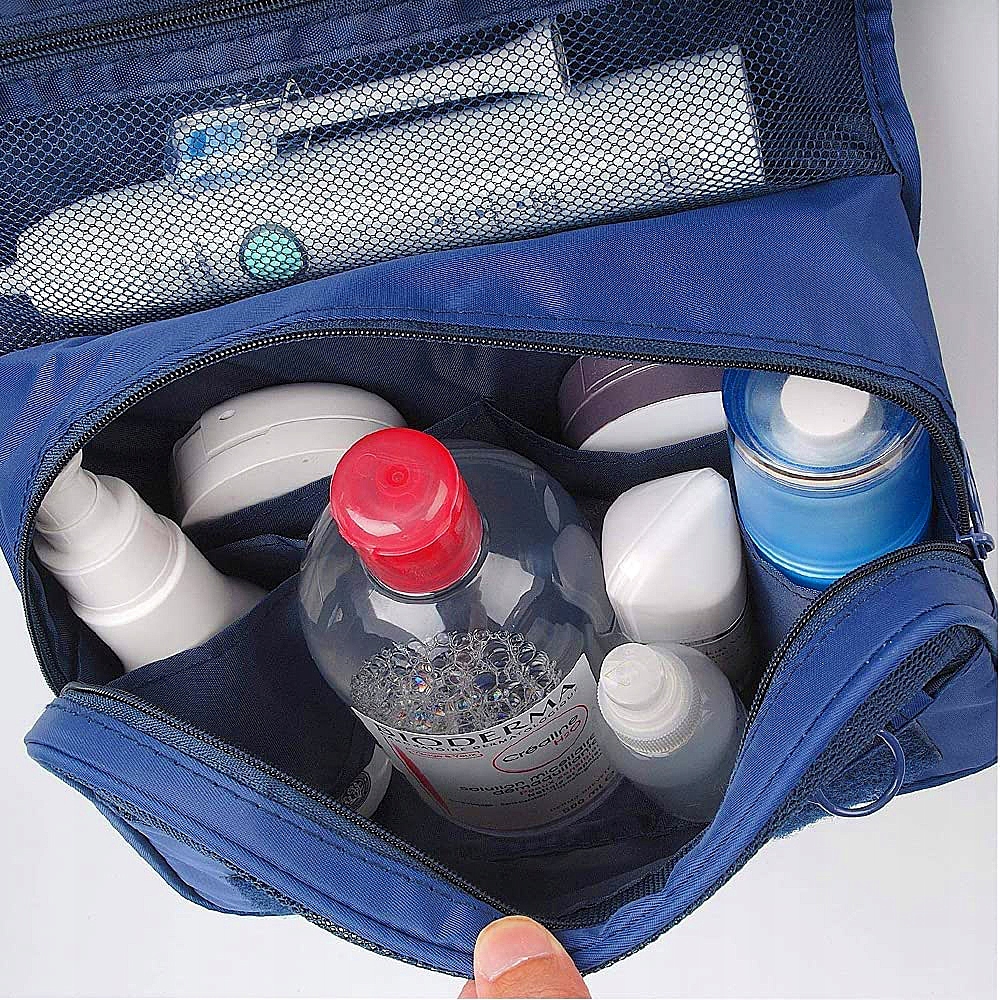 KOSMETYCZKA TORBA PODRÓŻNA ORGANIZER NA KOSMETYKI WISZĄCA MĘSKA DAMSKA HAK Model TORBA NA WYJAZD