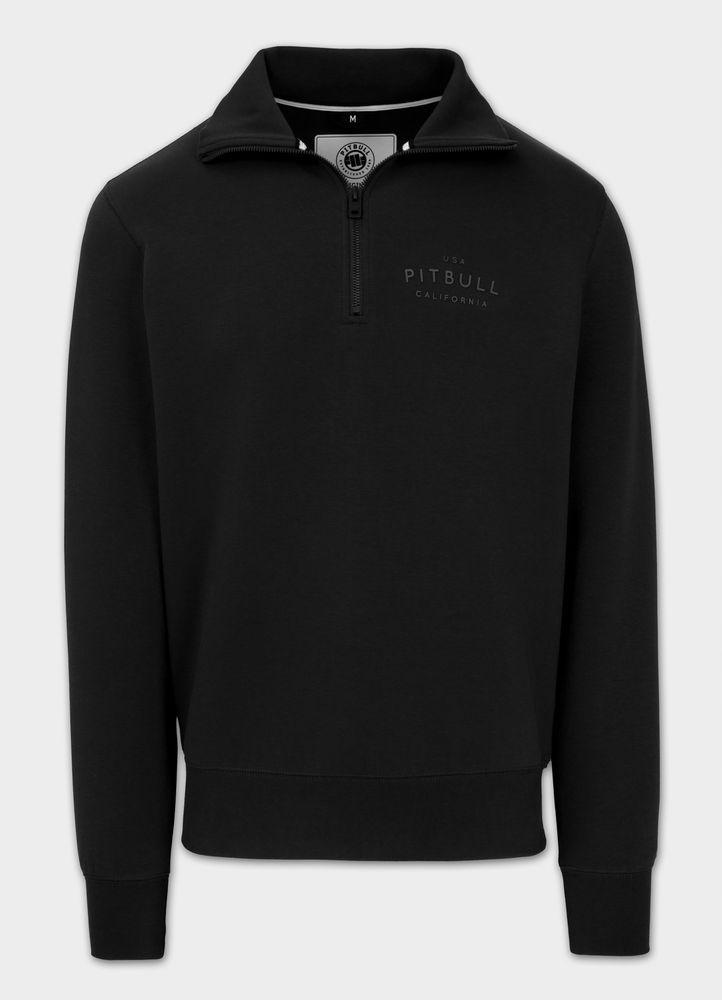 Pánská Mikina s zipem Pitbull Sampson Half Zip je pohodlná a lehce elastická